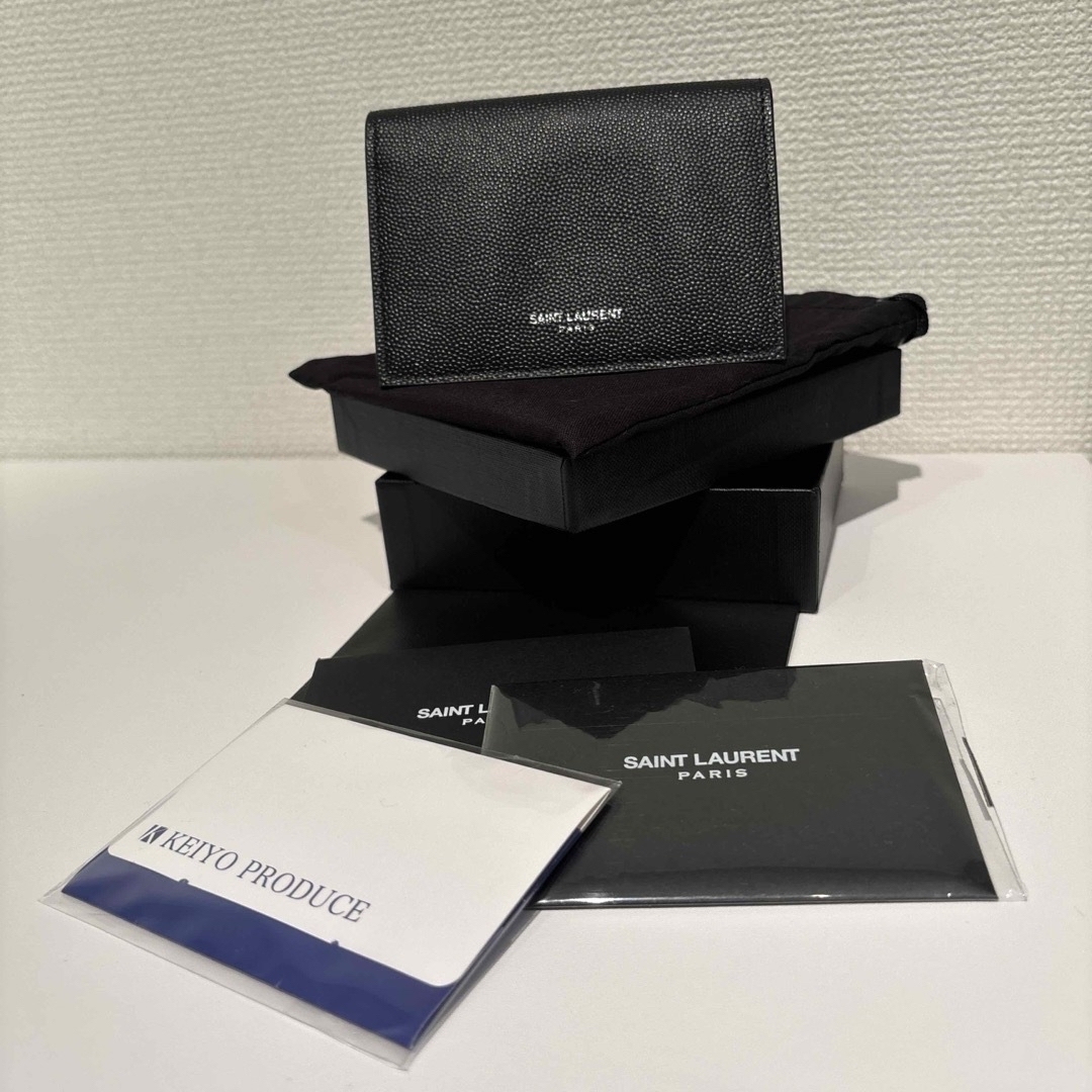 ビジネスカードケース新品/未使用品  YVES SAINT LAURENT  カードケース名刺入れ