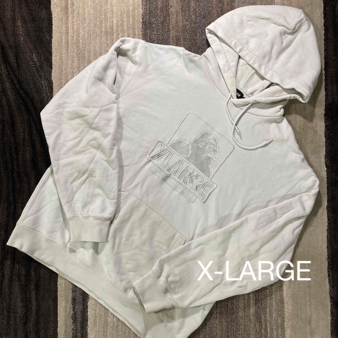 XLARGE - 【送料無料】X-LARGE エクストララージ パーカー 綿100% L