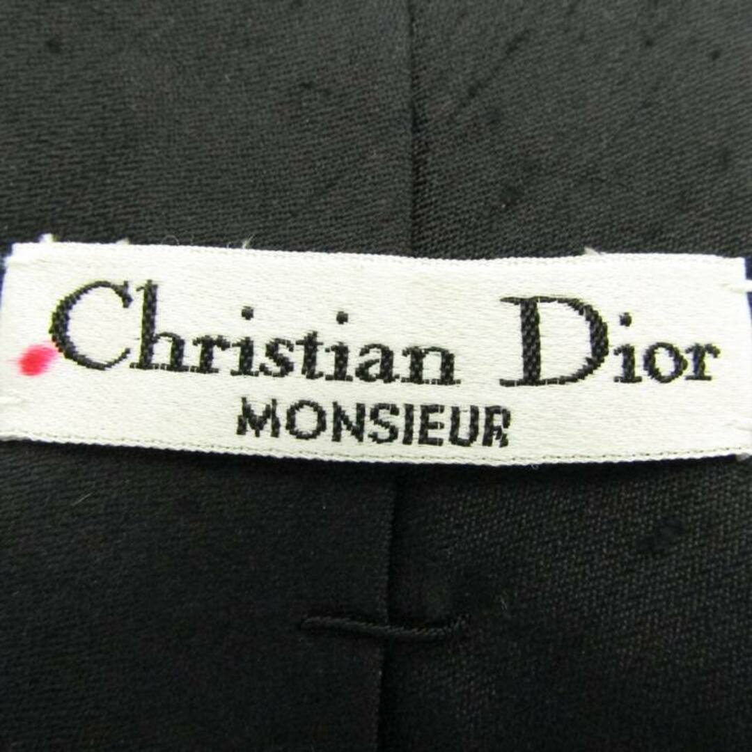 Christian Dior(クリスチャンディオール)のクリスチャンディオール ブランド ネクタイ トロッター柄 メンズ ブラック Christian Dior メンズのファッション小物(ネクタイ)の商品写真