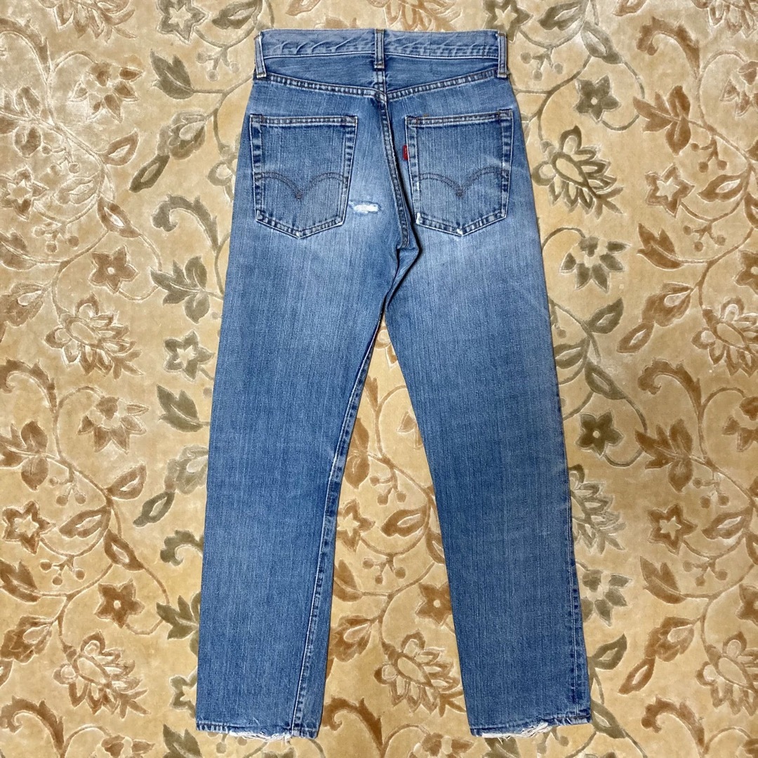 Levi's(リーバイス)の60s〜70s USA製 リーバイス 505 BIGE 片耳 ダメージ w70 レディースのパンツ(デニム/ジーンズ)の商品写真