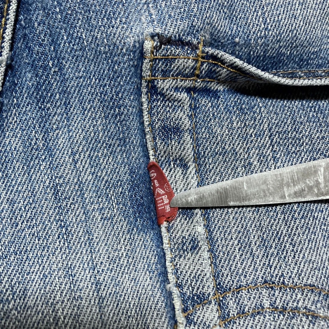Levi's - 60s〜70s USA製 リーバイス 505 BIGE 片耳 ダメージ Levi's - 60s〜70s USA製 リーバイス 505 BIGE 片耳 ダメージ