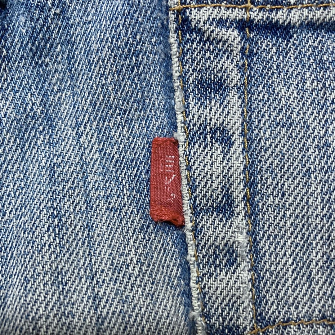 Levi's(リーバイス)の60s〜70s USA製 リーバイス 505 BIGE 片耳 ダメージ w70 レディースのパンツ(デニム/ジーンズ)の商品写真