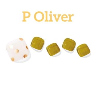 オホーラ(ohora)の★ohora★オホーラジェルネイルシール★P Oliver★10枚①★フット(ネイル用品)