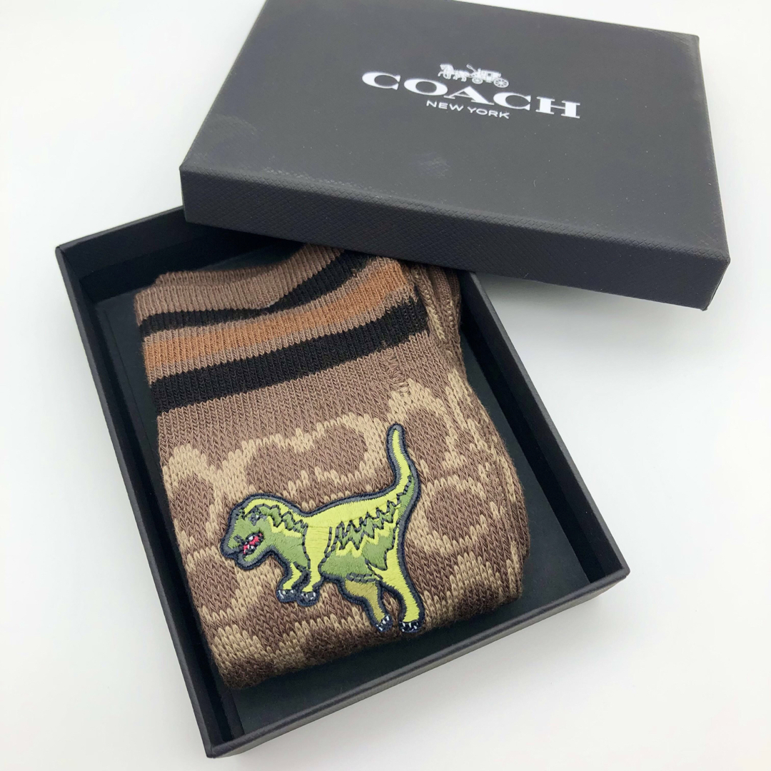 COACH - 【COACH☆新品】☆シグネチャー レキシー ソックス☆靴下