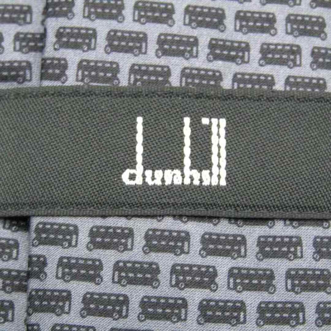 Dunhill(ダンヒル)のダンヒル ブランド ネクタイ シルク 小紋柄 総柄 伊製生地 メンズ グレー Dunhill メンズのファッション小物(ネクタイ)の商品写真