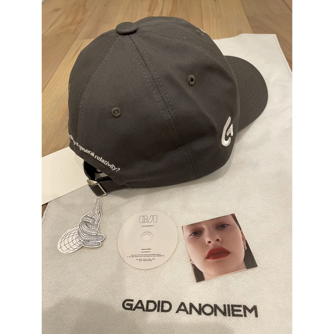 gadid anoniem RUUD cap gray グレー キャッ金欠なので出品します - 帽子