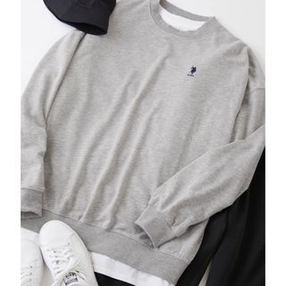 ユーエスポロアッスン(U.S. POLO ASSN.)のU.S. POLO ASSN. ビッグシルエット 裏毛プルオーバースウェット(トレーナー/スウェット)