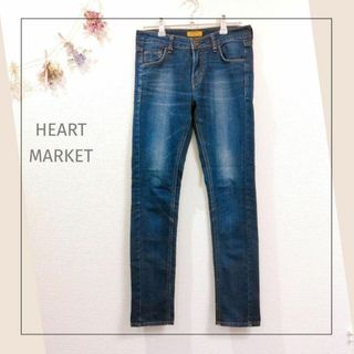 ハートマーケット(Heart Market)のHEARTMARKET／М／ストレッチパンツ　ストレートタイトデニムパンツ(デニム/ジーンズ)