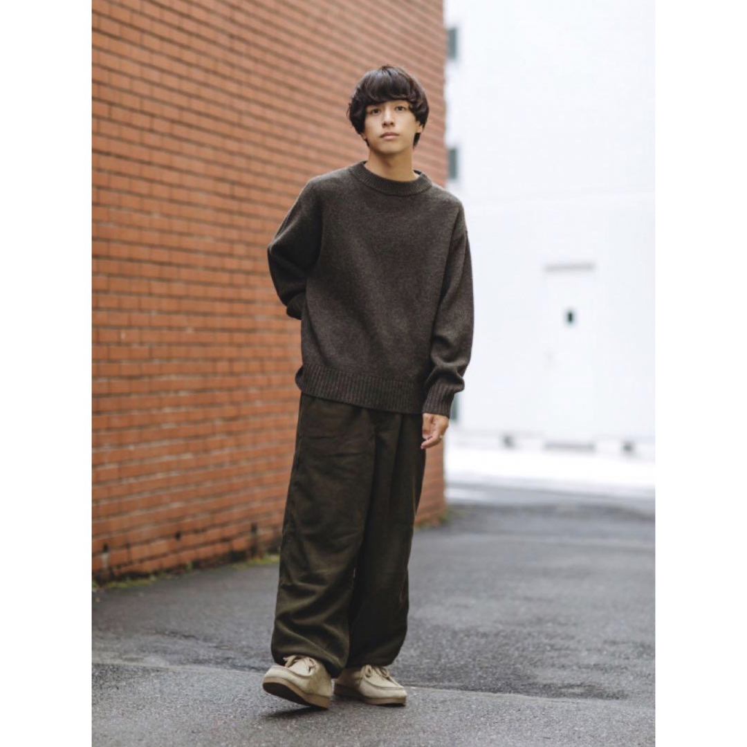 UNIQLO U プレミアムラムローゲージセーター(長袖)-