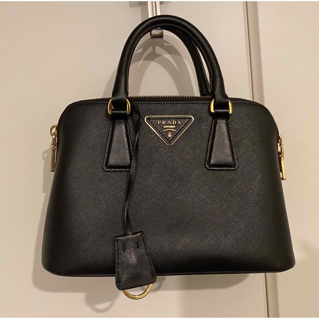 PRADA - PRADA プラダ サフィアーノ LUX 2WAY ショルダーバッグ TUの