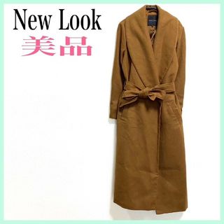 ニュールック(New Look)の【美品】NewLook ニュールック チェスターコート ロング ヒモ取り外し可♪(ロングコート)