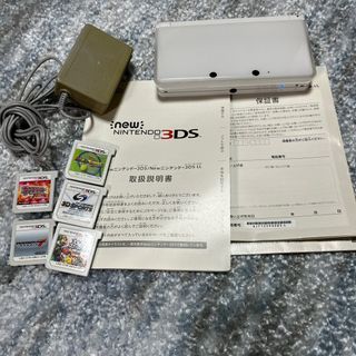 ニンテンドー3DS(ニンテンドー3DS)の任天堂 3DS  本体&ソフトのセット　取扱説明書付き(携帯用ゲーム機本体)