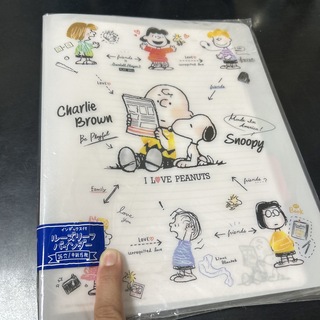 スヌーピー(SNOOPY)のSNOOPY  インデックス付ルーズリーフバインダー(ファイル/バインダー)