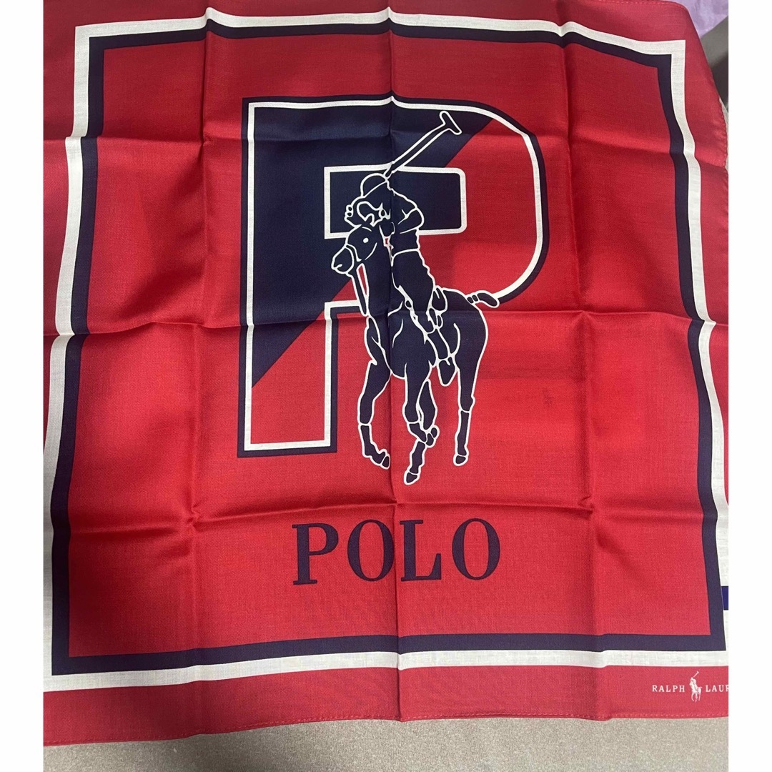 POLO RALPH LAUREN(ポロラルフローレン)の新品POLO ハンカチ メンズのファッション小物(ハンカチ/ポケットチーフ)の商品写真