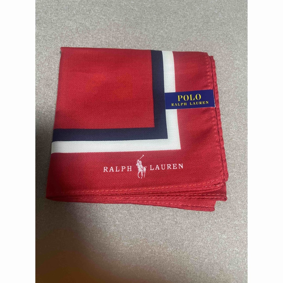 POLO RALPH LAUREN(ポロラルフローレン)の新品POLO ハンカチ メンズのファッション小物(ハンカチ/ポケットチーフ)の商品写真