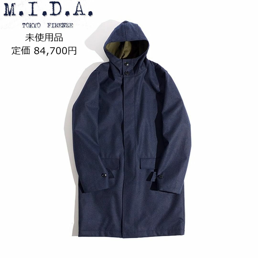 新品 MIDA(ミダ) フーデッドコート