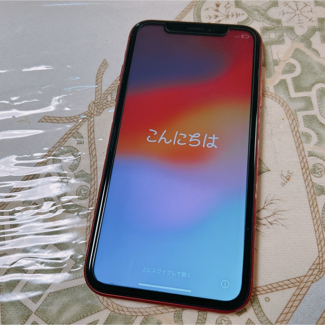 iPhone - iPhoneXR product red 赤色 SIMロック解除済みの通販 by shop ...