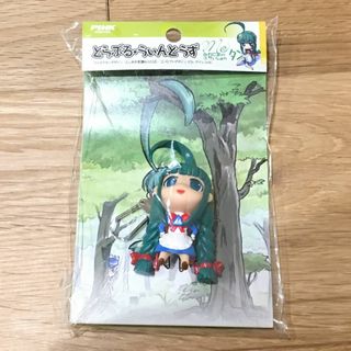 タン ミニフィギュア付き キーホルダー とらぶる・うぃんどうず ピンクカンパニー(その他)