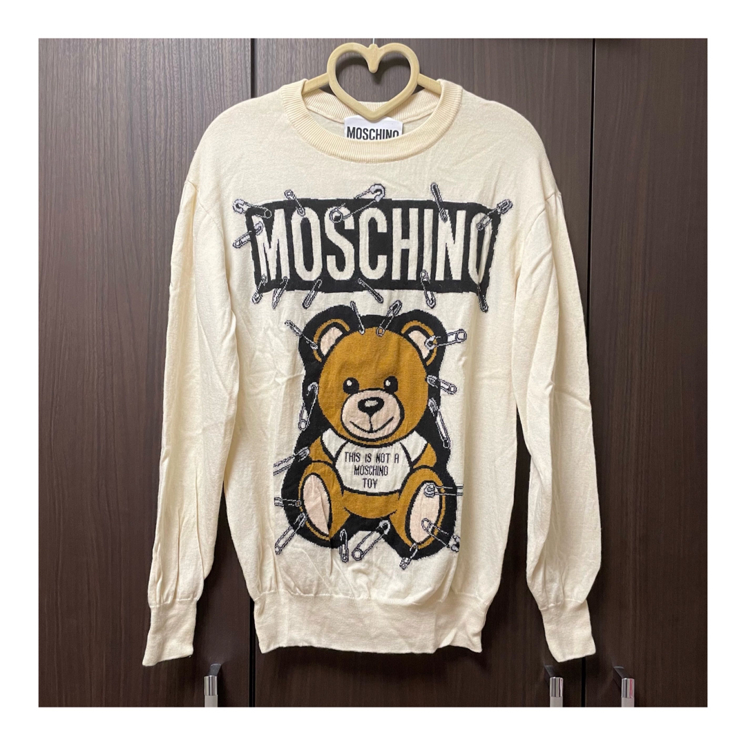 極美品 Moschino モスキーノ ニットセーター - ニット/セーター