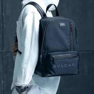 ブルガリ(BVLGARI)の【美品】BVLGARI×FRAGMENT リュック(バッグパック/リュック)