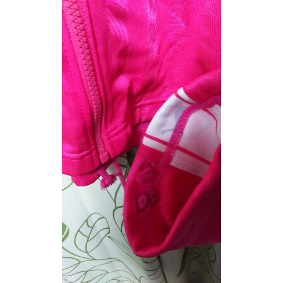 プーマ　ピンク×ホワイト　セットアップ/ジャージ　メンズSSサイズ