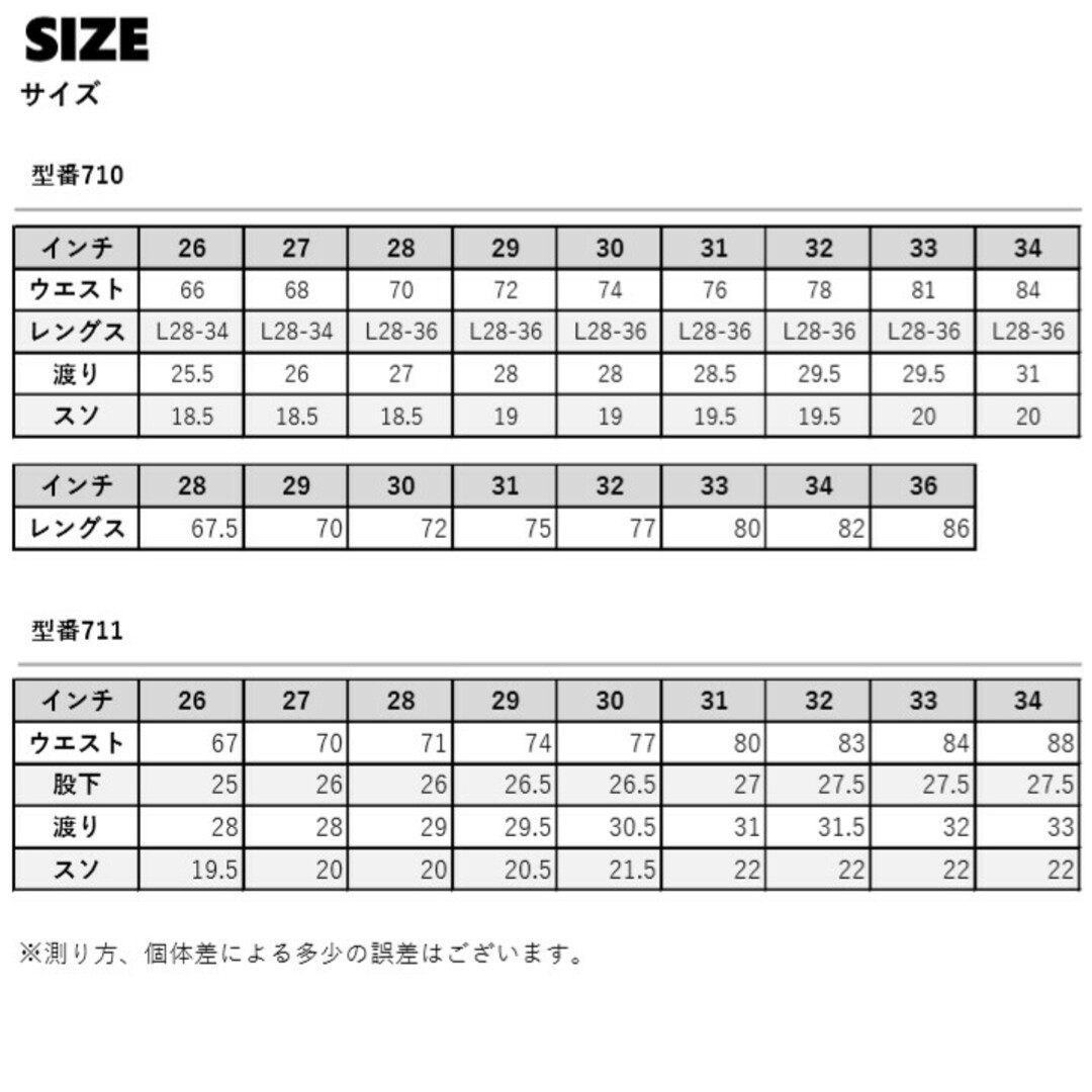 【極美品】RESOLUTE/リゾルト　710　W30 Ｌ30　フルレングス