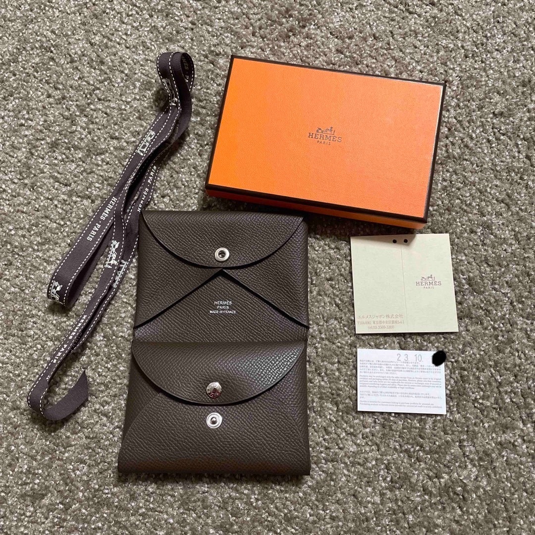 Hermes - エルメス ガルヴィデュオ 新品 ミニ財布 カードケースの通販