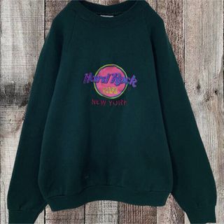 【超希少レアカラー】ハードロックカフェ センター 刺繍ロゴ