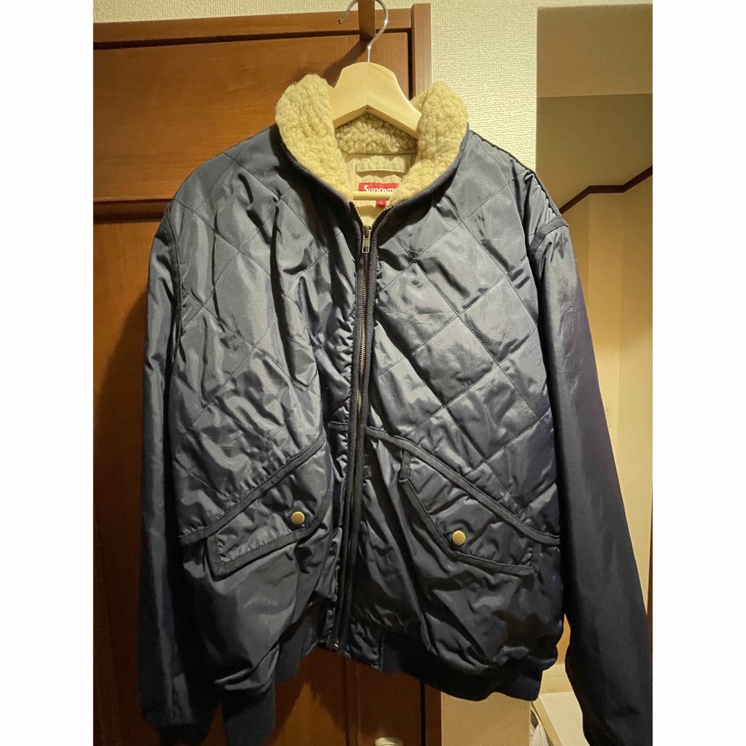 supreme quilted nylon tanker jacket 16FWnike