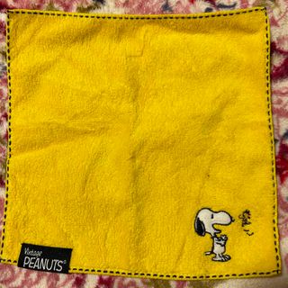 スヌーピー(SNOOPY)のスヌーピー　タオルハンカチ(ハンカチ)