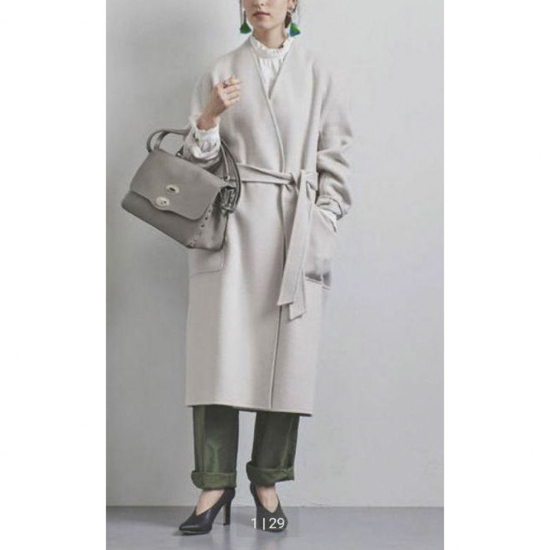 UNITED ARROWS - 【美品】ユナイテッドアローズ ダブルフェイス ガウン