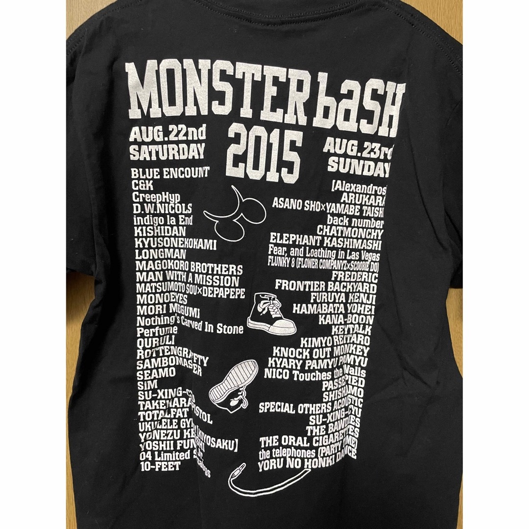 MONSTER bash モンバス　2015年　Tシャツ チケットの音楽(音楽フェス)の商品写真