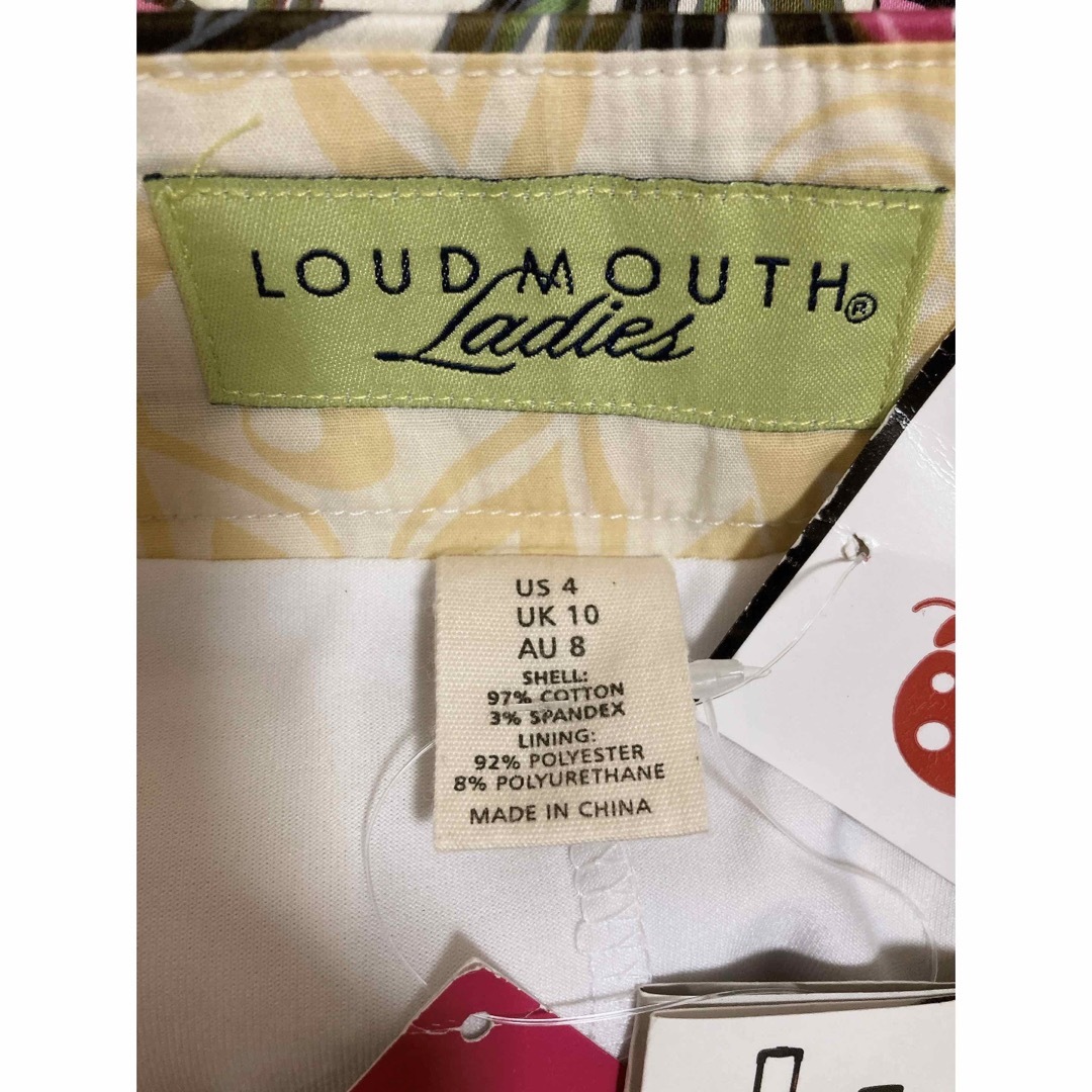 Loudmouth(ラウドマウス)の【新品未使用タグ付き】LOUD MOUTH ゴルフウェア レディース スポーツ/アウトドアのゴルフ(ウエア)の商品写真