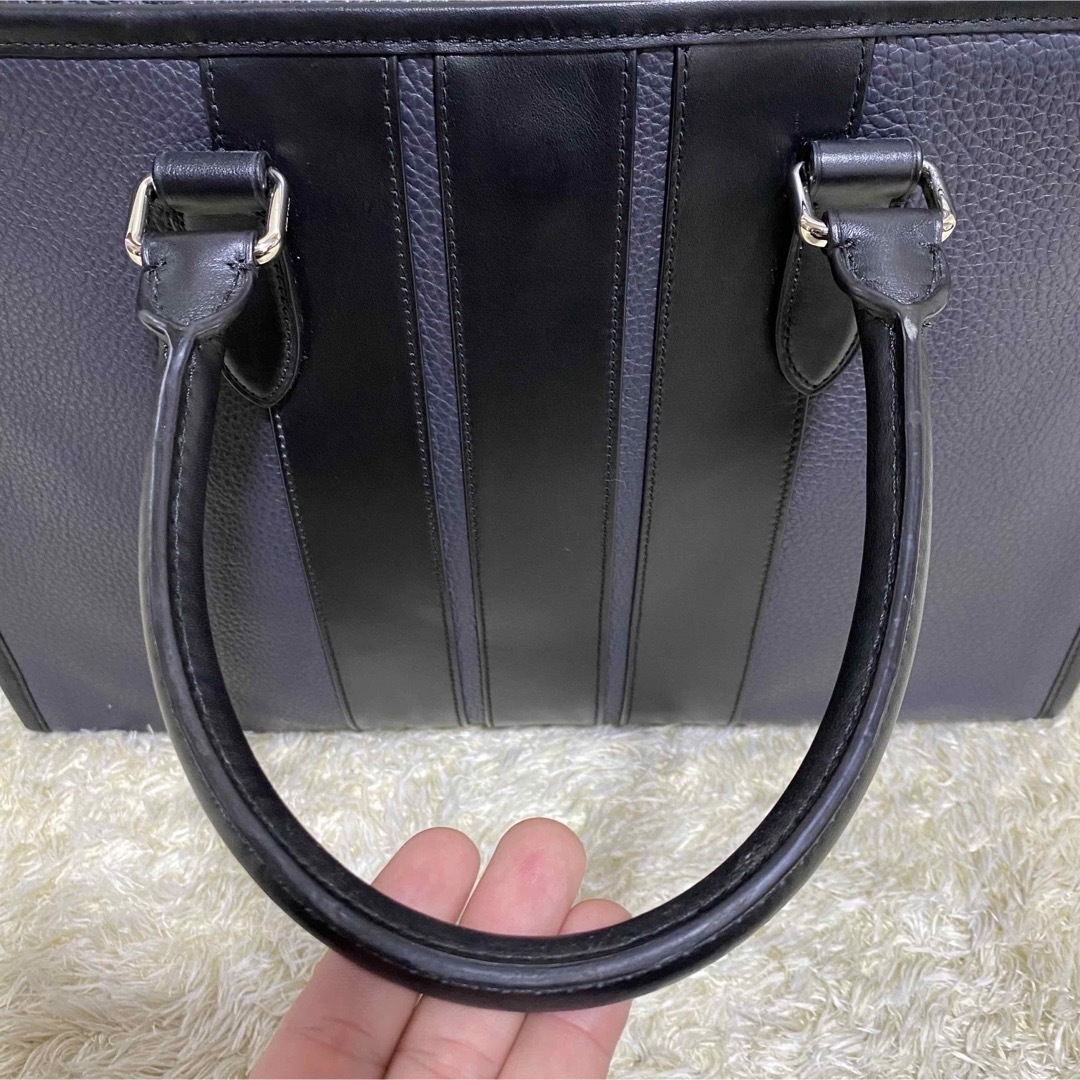 Furla - 極美品 FURLA 3way リュック ハンド ショルダー シボ革 A4 ...