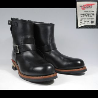 レッドウィング(REDWING)の廃盤2976ショートエンジニアブーツ2268羽黒PT99ブラックPT91(ブーツ)