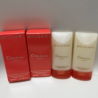 ブルガリ(BVLGARI)のブルガリ　オムニアコーラルジェントルボディスクラブ30mlx2個(ボディスクラブ)