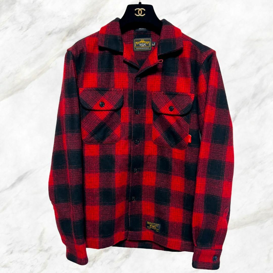 Wtapsチェックシャツ lM WTAPS UNION バッファロージャケット-