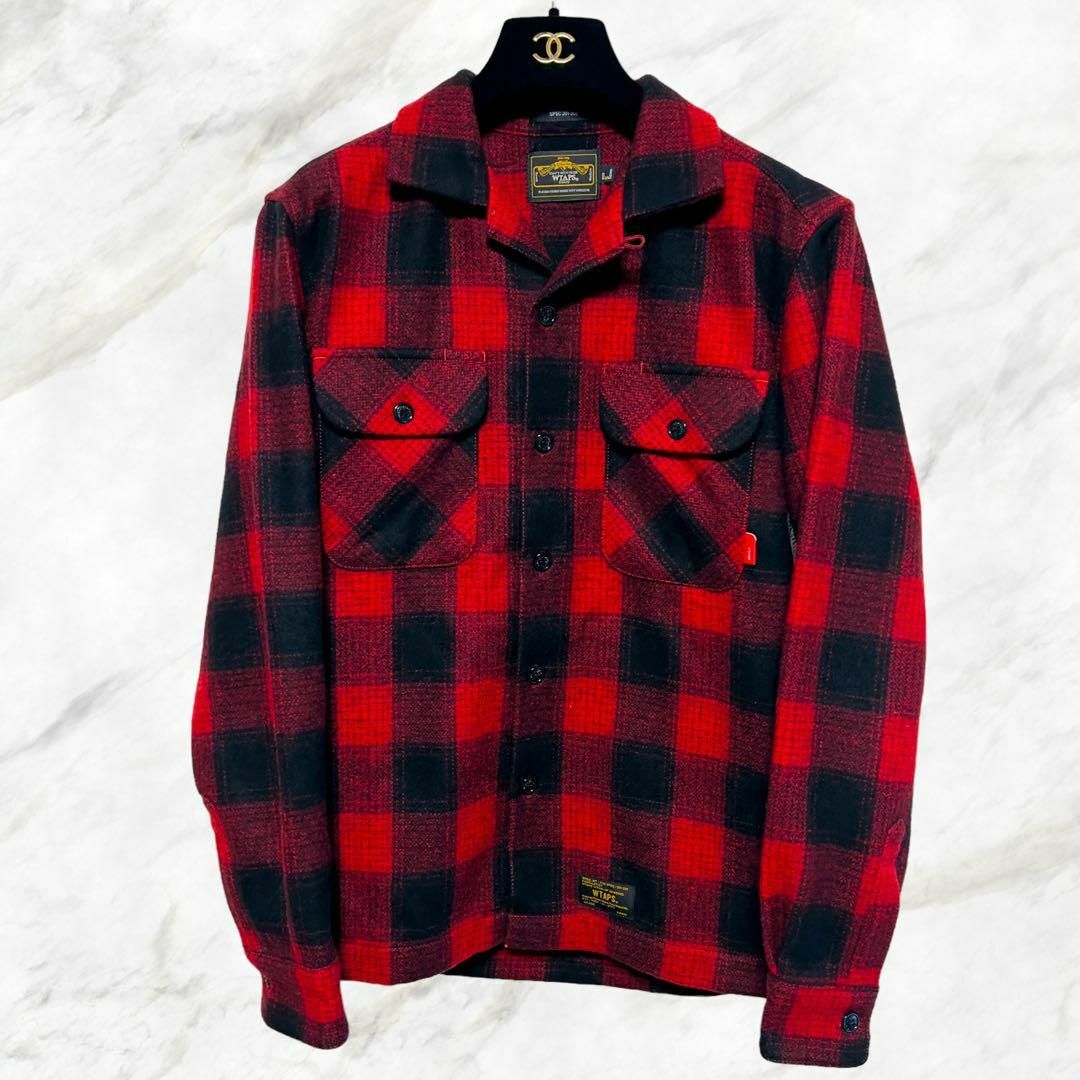 Wtapsチェックシャツ lM WTAPS UNION  バッファロージャケット