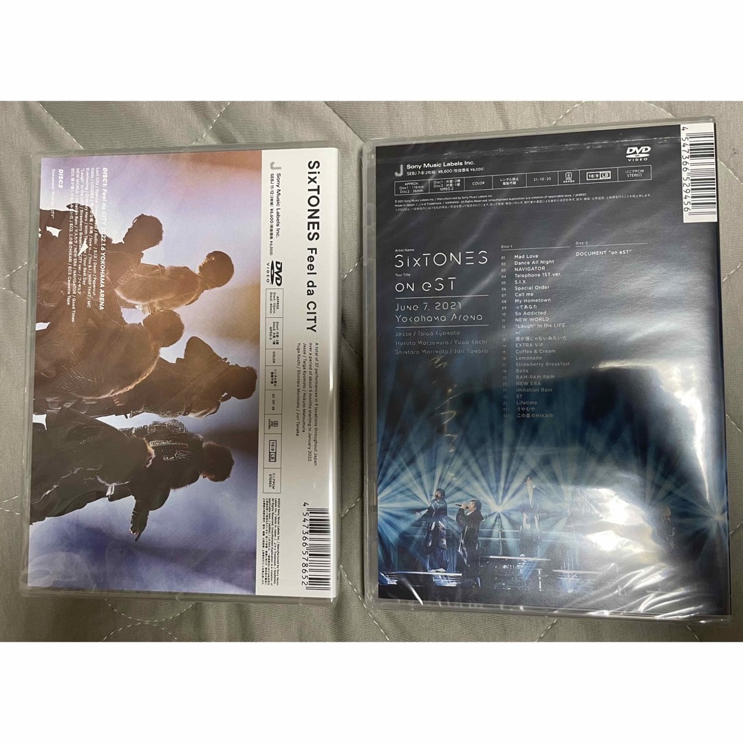 激安価格の da Feel oneST SixTONES CITY セット DVD 初回