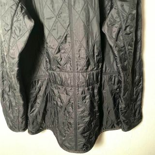 超美品❗️バブアー キルティングジャケット 裏地フリース 黒 ブラック 英国古着