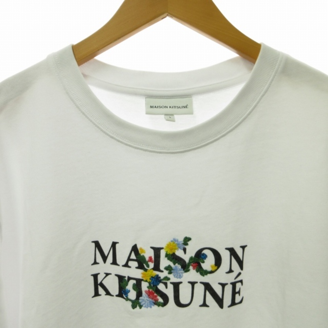 メゾンキツネ 美品 フラワーズ Tシャツ  LM00115KJ0119 L