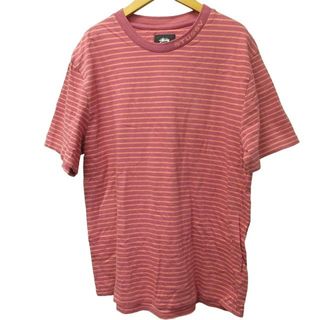 stussy ボーダー Tシャツ 半袖