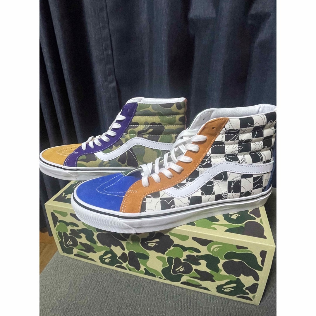 A Bathing Ape × Vans SK8-HI Multi Camo