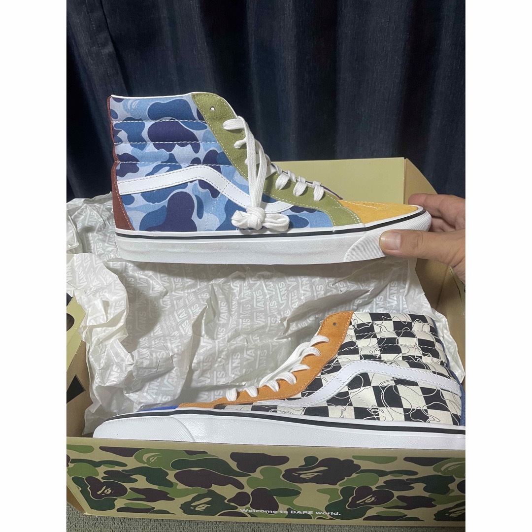 A BATHING APE(アベイシングエイプ)のA Bathing Ape × Vans SK8-HI Multi Camo メンズの靴/シューズ(スニーカー)の商品写真