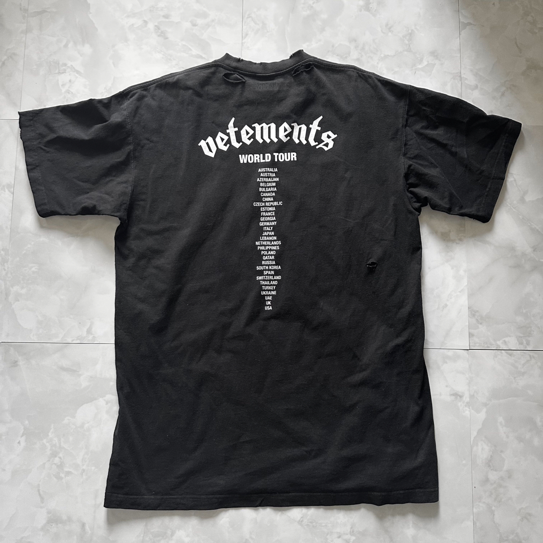 【VETEMENTS】WORLD TOUR MOTORHEAD Tシャツ