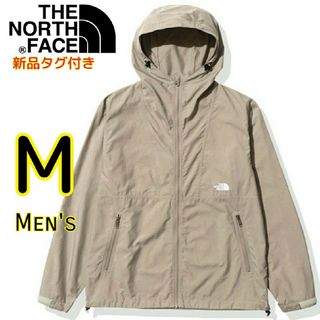 ザノースフェイス(THE NORTH FACE)のノースフェイス コンパクトジャケット M ミネラルグレー ナイロンジャケット(ナイロンジャケット)