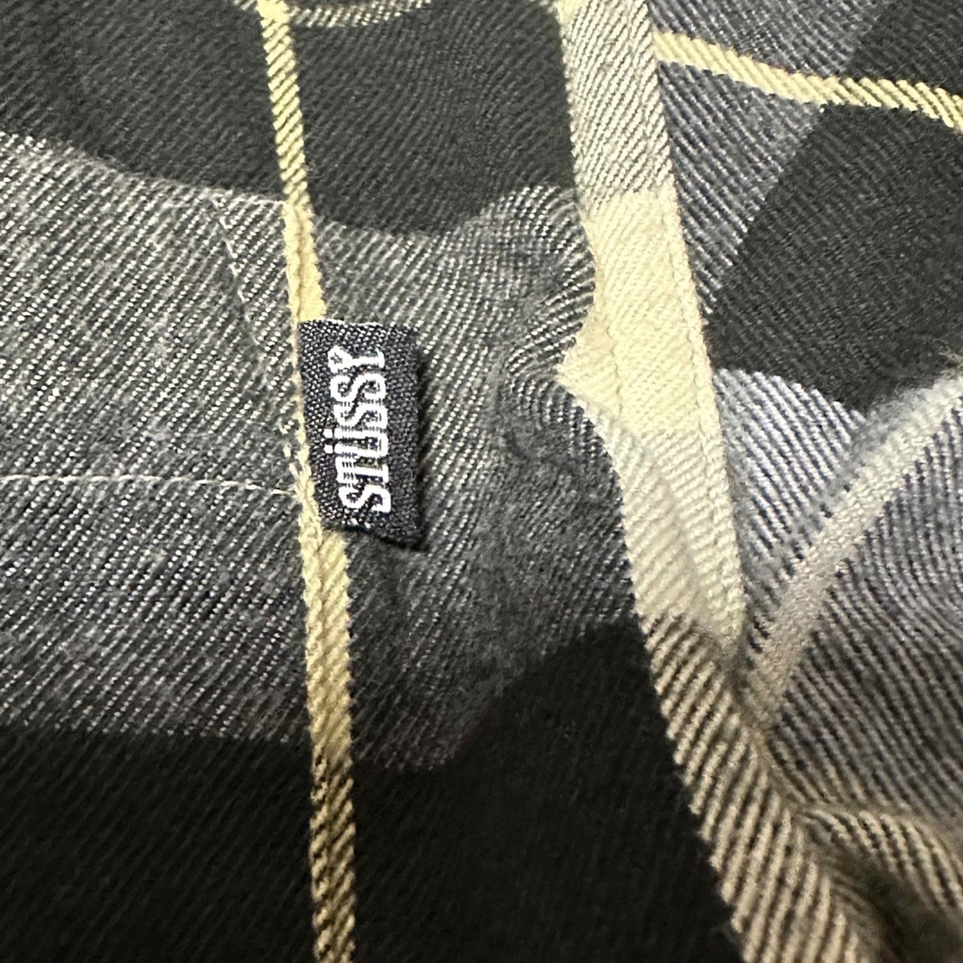 STUSSY - 希少 OLD STUSSY 中綿シャツジャケット チェック柄 STUSSY - 希少 OLD STUSSY 中綿シャツジャケット チェック柄