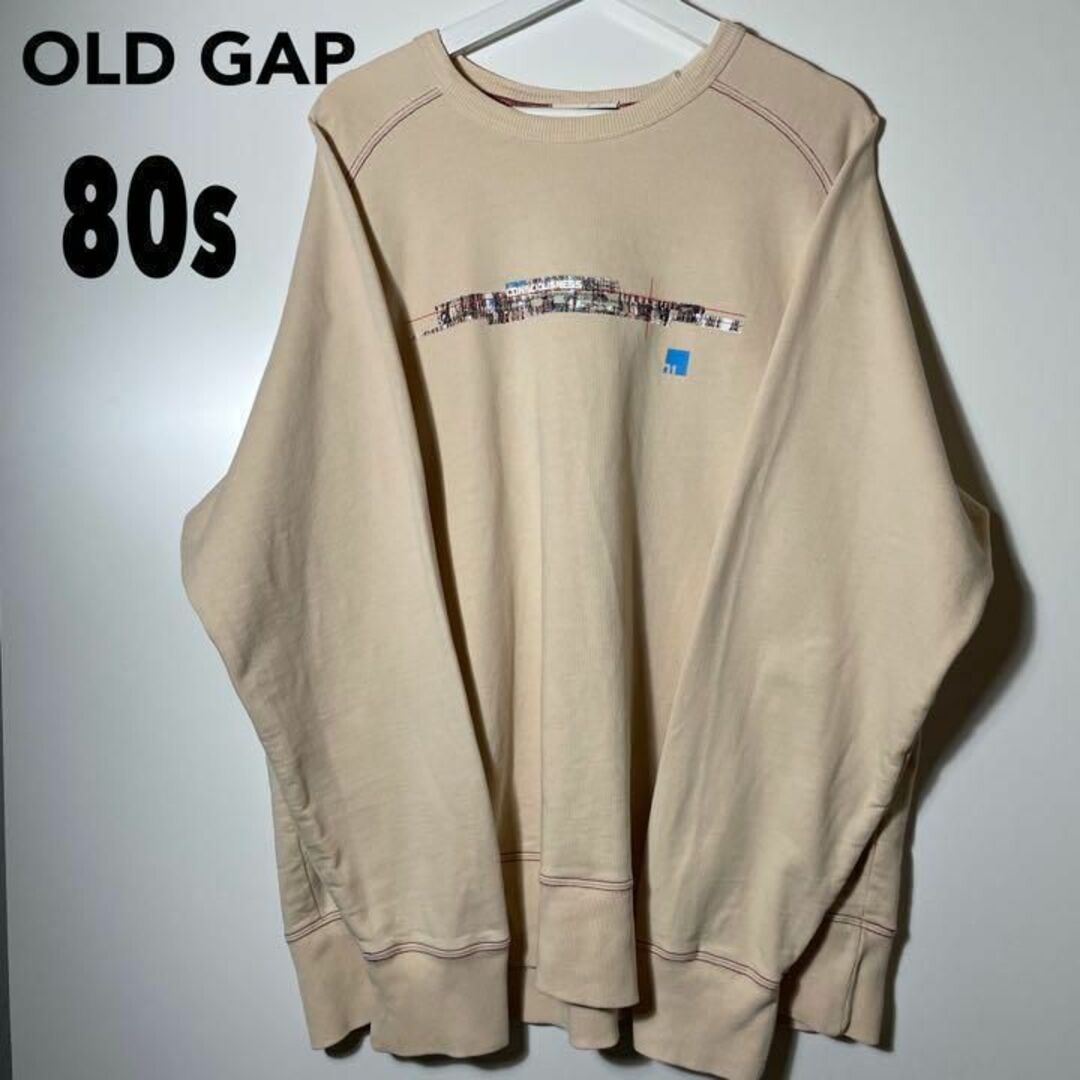 【OLD GAP】80sオールドギャップ　超希少！ベージュ ガッシリ生地 | フリマアプリ ラクマ