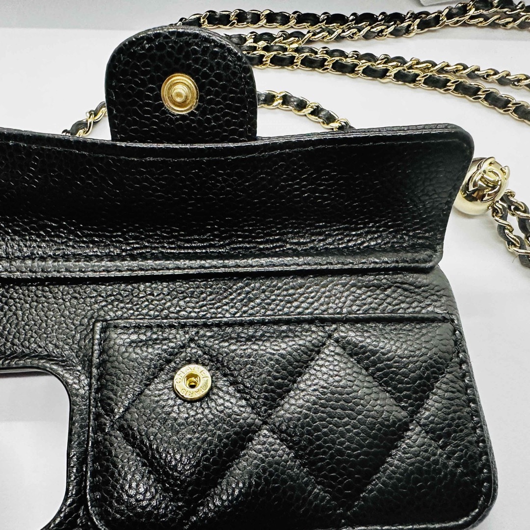 CHANEL スマホショルダー 14pro 新品