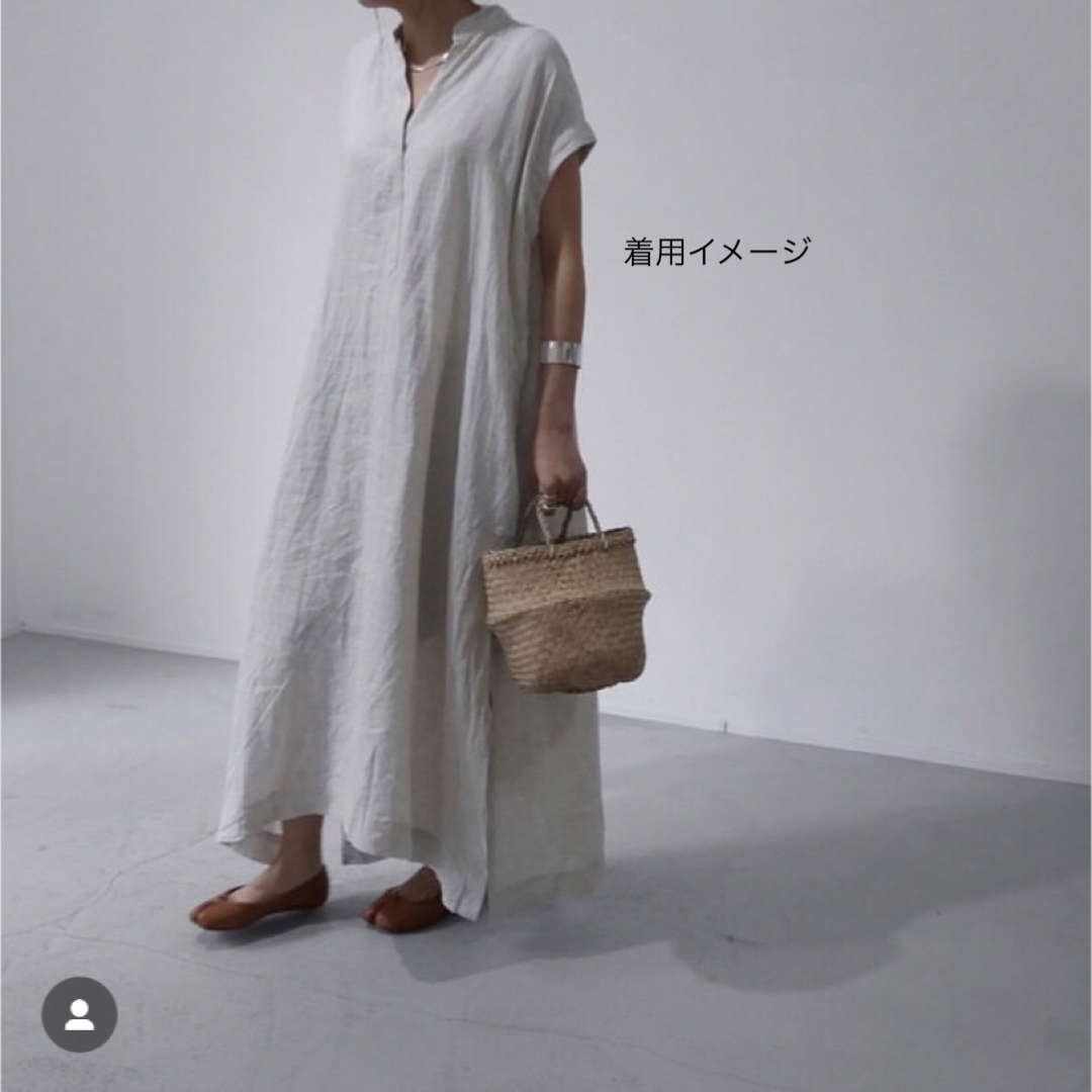 ARGUE - 【 BLUE様専用】LINEN TWILL ESSENTIAL DRESSの通販 by